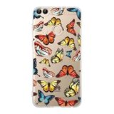 PrintiFy Huawei P Smart ile Uyumlu Water Color 2 Kamera Korumalı Şeffaf Kılıf