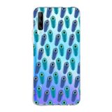 PrintiFy Huawei P Smart Pro ile Uyumlu 1mm Slim Fit Nazar Boncuğu 4 Baskılı Şeffaf Kılıf