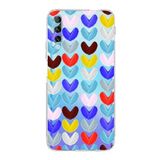 PrintiFy Huawei P Smart Pro ile Uyumlu Water Color 1 Kamera Korumalı Şeffaf Kılıf