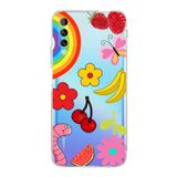 PrintiFy Huawei P Smart Pro ile Uyumlu Water Color 5 Kamera Korumalı Şeffaf Kılıf
