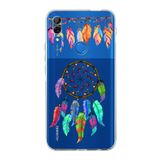 PrintiFy Huawei P Smart Z ile Uyumlu Nazar Boncuğu 6 Baskılı Kamera Korumalı Şeffaf Silikon Kılıf