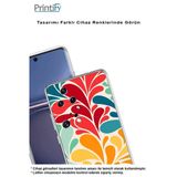 Printify Huawei P Smart Z İle Uyumlu Retro Color 5 Kamera Korumalı Şeffaf Kılıf