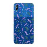 PrintiFy Huawei P Smart Z ile Uyumlu Water Color 3 Kamera Korumalı Şeffaf Kılıf