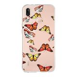 PrintiFy Huawei P20 Lite ile Uyumlu 1mm Slim Fit Water Color 2 Baskılı Şeffaf Kılıf