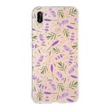 PrintiFy Huawei P20 Lite ile Uyumlu 1mm Slim Fit Water Color 3 Baskılı Şeffaf Kılıf