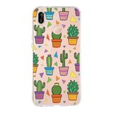 PrintiFy Huawei P20 Lite ile Uyumlu 1mm Slim Fit Water Color 4 Baskılı Şeffaf Kılıf