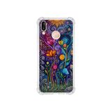 PrintiFy Huawei P20 lite ile Uyumlu Düşlerin Dansı serisi Rüyalar Ötesi Tasarımlı Uv Baskılı Köşe Korumalı Antişok Kılıf