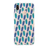PrintiFy Huawei P20 Lite ile Uyumlu Nazar Boncuğu 4 Baskılı Kamera Korumalı Şeffaf Silikon Kılıf
