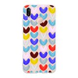 PrintiFy Huawei P20 Lite ile Uyumlu Water Color 1 Kamera Korumalı Şeffaf Kılıf