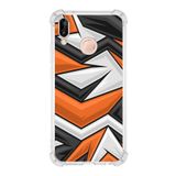 Printify Huawei P20 Lite Uyumlu Köşe Korumalı Antişok Kapak Grafiti Style Tasarımlı Şeffaf Kılıf