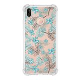 Printify Huawei P20 Lite Uyumlu Köşe Korumalı Antişok Kapak Su Yeşili Tasarımlı Şeffaf Kılıf