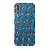 PrintiFy Huawei P20 Pro ile Uyumlu 1mm Slim Fit Nazar Boncuğu 4 Baskılı Şeffaf Kılıf