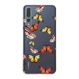 PrintiFy Huawei P20 Pro ile Uyumlu 1mm Slim Fit Water Color 2 Baskılı Şeffaf Kılıf