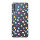 PrintiFy Huawei P20 Pro ile Uyumlu 1mm Slim Fit Water Color 6 Baskılı Şeffaf Kılıf