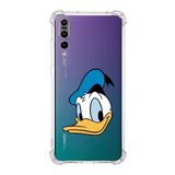 Printify Huawei P20 Pro Uyumlu Köşe Korumalı Antişok Kapak Donald Duck Tasarımlı Şeffaf Kılıf
