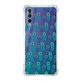 Printify Huawei P20 Pro Uyumlu Nazar Boncuğu 4 Baskılı Şeffaf Köşe Korumalı Antişok Kılıf