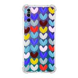 Printify Huawei P20 Pro Uyumlu Water Color 1 Baskılı Şeffaf Köşe Korumalı Antişok Kılıf