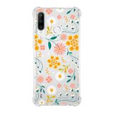 Printify Huawei P30 Lite Uyumlu Köşe Korumalı Antişok Kapak Çiçek Tasarımlı Şeffaf Kılıf