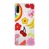 Printify Huawei P30 Lite Uyumlu Water Color 5 Baskılı Şeffaf Köşe Korumalı Antişok Kılıf
