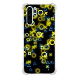 Printify Huawei P30 Pro Uyumlu Köşe Korumalı Antişok Kapak Semboller Tasarımlı Şeffaf Kılıf