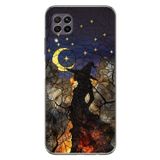 PrintiFy Huawei P40 Lite ile Uyumlu Vitray Cadı Saati Tasarımlı Şeffaf Silikon Kılıf