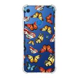 Printify Huawei Y6S Uyumlu Water Color 2 Baskılı Şeffaf Köşe Korumalı Antişok Kılıf