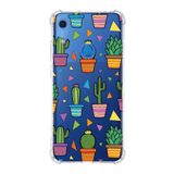 Printify Huawei Y6S Uyumlu Water Color 4 Baskılı Şeffaf Köşe Korumalı Antişok Kılıf