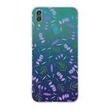 PrintiFy Huawei Y7 2019 ile Uyumlu Water Color 3 Kamera Korumalı Şeffaf Kılıf