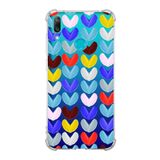 Printify Huawei Y7 2019 Uyumlu Water Color 1 Baskılı Şeffaf Köşe Korumalı Antişok Kılıf