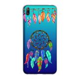 PrintiFy Huawei Y7 Pro 2019 ile Uyumlu 1mm Slim Fit Nazar Boncuğu 6 Baskılı Şeffaf Kılıf