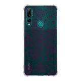 Printify Huawei Y9 Prime 2019 Uyumlu Köşe Korumalı Antişok Kapak Nostalji Desen Tasarımlı Şeffaf Kılıf