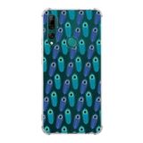 Printify Huawei Y9 Prime 2019 Uyumlu Nazar Boncuğu 4 Baskılı Şeffaf Köşe Korumalı Antişok Kılıf