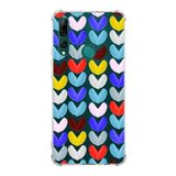 Printify Huawei Y9 Prime 2019 Uyumlu Water Color 1 Baskılı Şeffaf Köşe Korumalı Antişok Kılıf