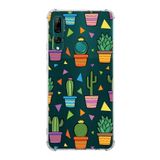 Printify Huawei Y9 Prime 2019 Uyumlu Water Color 4 Baskılı Şeffaf Köşe Korumalı Antişok Kılıf