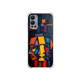 PrintiFy Infinix Hot 12 ile Uyumlu Şeffaf Köşe Korumalı Antişok Silikon Kılıf UV Baskılı Esnek TPU Darbe Korumalı Airbag Kapak (162b - Totem)