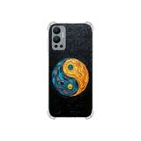 PrintiFy Infinix Hot 12 ile Uyumlu Şeffaf Köşe Korumalı Antişok Silikon Kılıf UV Baskılı Esnek TPU Darbe Korumalı Airbag Kapak (162e - Denge)