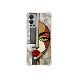 PrintiFy Infinix Hot 12 ile Uyumlu Şeffaf Silikon Kılıf UV Baskılı Esnek TPU Kapak (163f - 6)