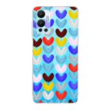 PrintiFy İnfinix Hot 12 ile Uyumlu Water Color 1 Kamera Korumalı Şeffaf Kılıf