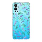 PrintiFy İnfinix Hot 12 ile Uyumlu Water Color 3 Kamera Korumalı Şeffaf Kılıf