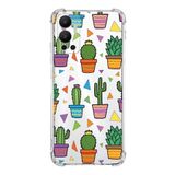 PrintiFy İnfinix Hot 12 Uyumlu Water Color 4 Baskılı Şeffaf Köşe Korumalı Antişok Kılıf