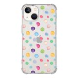 Printify iPhone 13 Mini Uyumlu Water Color 6 Baskılı Şeffaf Köşe Korumalı Antişok Kılıf