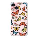 Printify iPhone 15 Plus Uyumlu Water Color 2 Şeffaf Köşe ve Kamera Korumalı Korumalı Antişok Kılıf