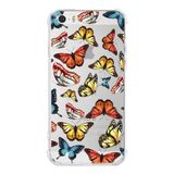 Printify Iphone 5 Uyumlu Water Color 2 Baskılı Şeffaf Köşe Korumalı Antişok Kılıf
