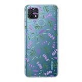 PrintiFy Oppo A15 ile Uyumlu Water Color 3 Kamera Korumalı Şeffaf Kılıf