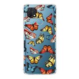 PrintiFy Oppo A15S Uyumlu Water Color 2 Baskılı Şeffaf Köşe Korumalı Antişok Kılıf