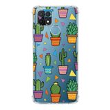 PrintiFy Oppo A15S Uyumlu Water Color 4 Baskılı Şeffaf Köşe Korumalı Antişok Kılıf