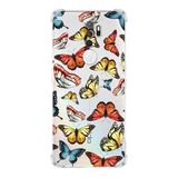 PrintiFy Oppo A5 2020 Uyumlu Water Color 2 Baskılı Şeffaf Köşe Korumalı Antişok Kılıf