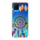 PrintiFy Oppo A54 ile Uyumlu 1mm Slim Fit Nazar Boncuğu 6 Baskılı Şeffaf Kılıf