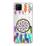 PrintiFy Oppo A73 ile Uyumlu 1mm Slim Fit Nazar Boncuğu 6 Baskılı Şeffaf Kılıf