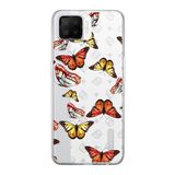 PrintiFy Oppo A73 ile Uyumlu 1mm Slim Fit Water Color 2 Baskılı Şeffaf Kılıf